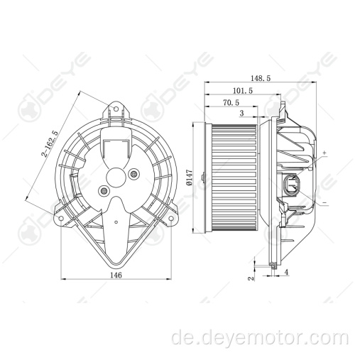 Heizgebläsemotor für RENAULT MEGANE RENAULT LAGUNA